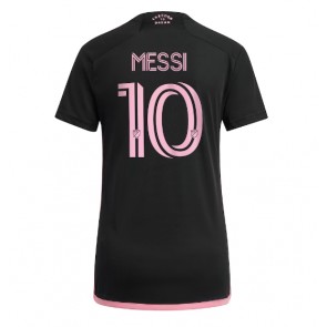 Inter Miami Lionel Messi #10 Bortatröja Kvinnor 2023-24 Kortärmad